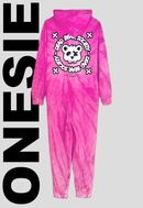 DEAD BEAR SOCIETY Onesie Pink