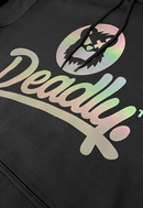 Deadly. Iridescent Reflective Hoodie