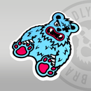 DEADLY. BEAR Sticker 10cm