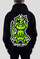 DEADLY. DINO Hoodie by Deadly Brand Back print dinosaur