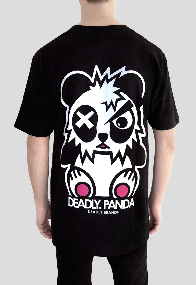 DEADLY. PANDA T-shirt (With Back Print)