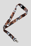 Deadly sloth lanyard
