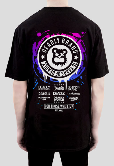 DEADLY BRAND® 15 YEARS T-shirt (With Back Print)