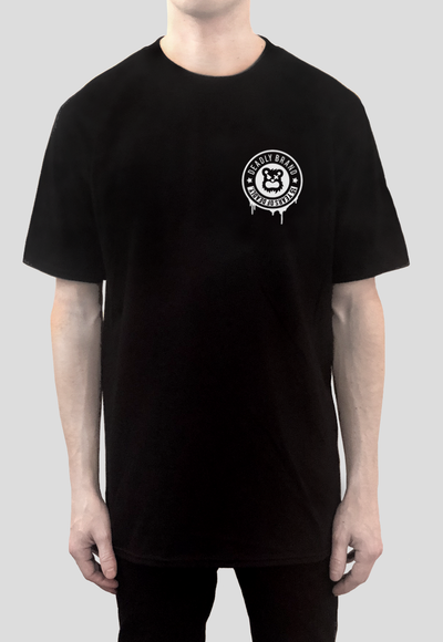 DEADLY BRAND® 15 YEARS T-shirt (With Back Print)