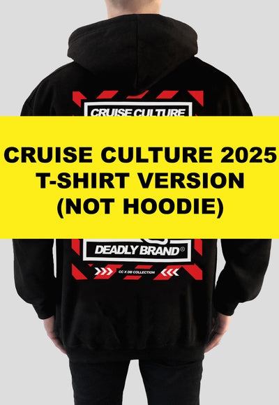 CRUISE CULTURE X DEADLY 2025 T-shirt