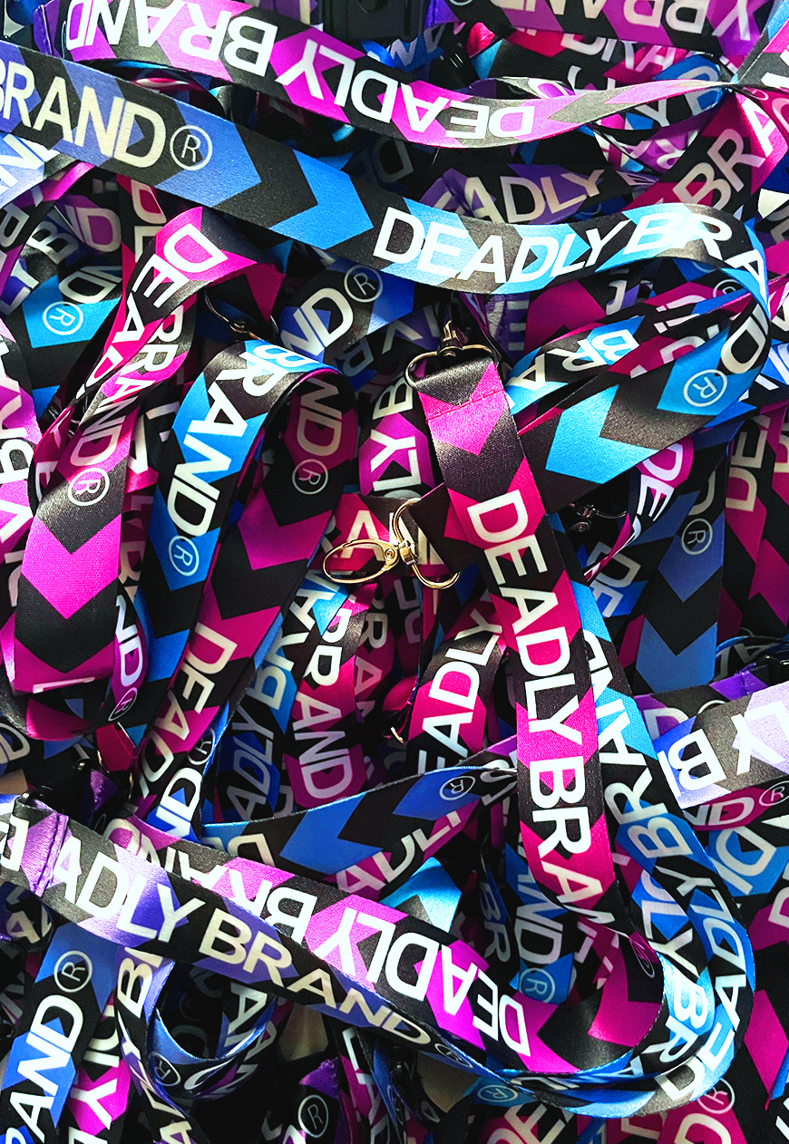 DEADLY BRAND® Chevron Lanyard