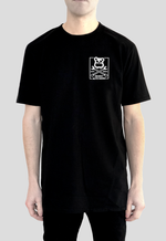 DEADLY AUTOMOTIVE Black T-shirt (With Back Print)