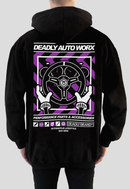 DEADLY AUTO WORX STEERING WHEEL Pullover Hoodie