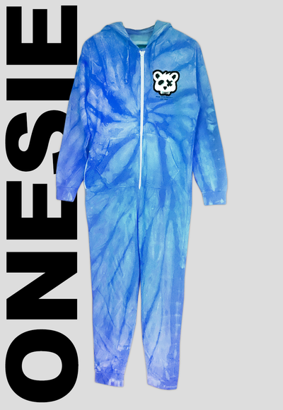 DEAD BEAR SOCIETY Onesie Blue