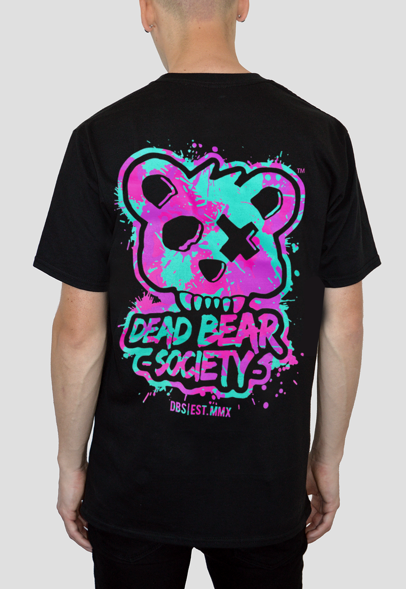 DEAD BEAR SOCIETY Paint Pullover T-shirt V2.0