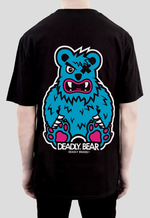 DEADLY. BEAR T-shirt (With Back Print)