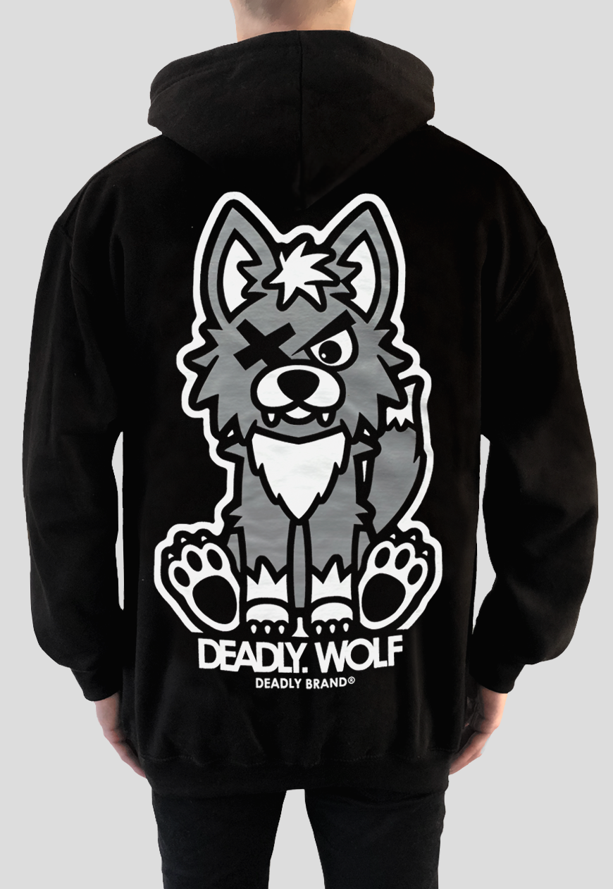 WOLF Pullover Hoodie – DEADLY BRAND
