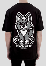 DEADLY. WOLF T-shirt (With Back Print)