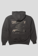 DEADLY WORLD PREMIUM HOODIE - GREY INDUSTRY 0.1