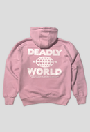 DEADLY WORLD PREMIUM HOODIE - PINK INDUSTRY 0.1