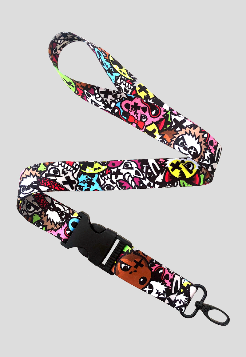Deadly Characters Lanyard