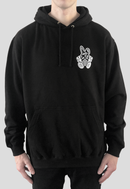 Deadly Brand Bunny Rabbit Pull Over Hoodie Front Print
