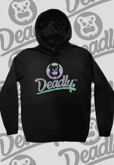 Deadly. Iridescent Reflective Hoodie