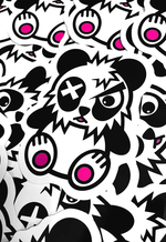 DEADLY. PANDA Sticker 10cm