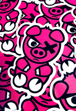 DEADLY. PIG Sticker 10cm
