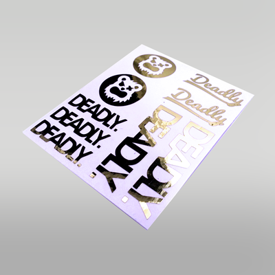 DEADLY RC Sticker Kit 1 RC Drift 