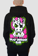 Dead Unicorn Club Zombie Pullover Hoodie oversized Back print