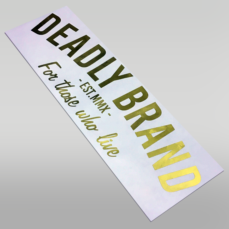 DEADLY BRAND Rear Windscreen Sticker - Large 58cm